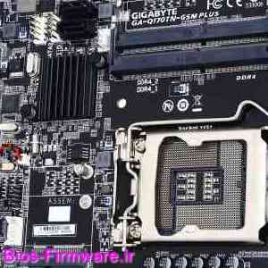 دانلود فایل آپدیت بایوس ، فریمور مادربرد گیگابایت Gigabyte GA-Q170TN-T20-GSM PLUS rev.1.0 Bios firmware